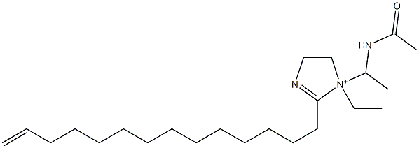 1-[1-(Acetylamino)ethyl]-1-ethyl-2-(13-tetradecenyl)-2-imidazoline-1-ium