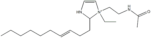 1-[2-(Acetylamino)ethyl]-2-(3-decenyl)-1-ethyl-4-imidazoline-1-ium