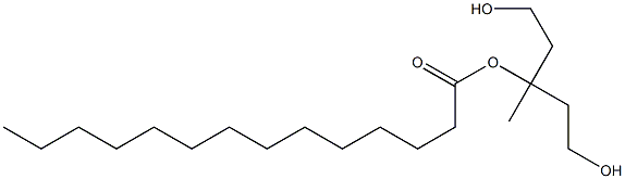 Tetradecanoic acid 3-hydroxy-1-(2-hydroxyethyl)-1-methylpropyl ester