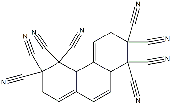 2,3,4,4a,6,7,8,8a-Octahydrophenanthrene-3,3,4,4,7,7,8,8-octacarbonitrile