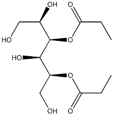 D-グルシトール2,4-ジプロピオナート 化学構造式