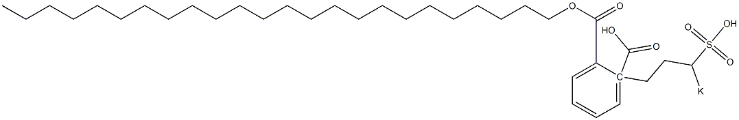 Phthalic acid 1-tetracosyl 2-(3-potassiosulfopropyl) ester