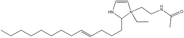 1-[2-(Acetylamino)ethyl]-1-ethyl-2-(4-tridecenyl)-4-imidazoline-1-ium