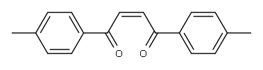 (Z)-1,2-ビス(4-メチルベンゾイル)エテン 化学構造式