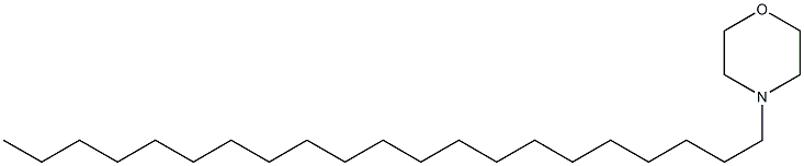 4-ヘニコシルモルホリン 化学構造式