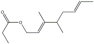 Propionic acid 3,4-dimethyl-2,6-octadienyl ester