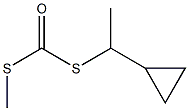 Dithiocarbonic acid S-methyl S-(1-cyclopropylethyl) ester