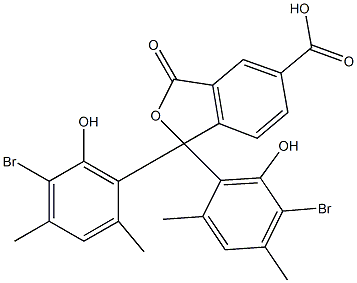 1,1-Bis(5-bromo-6-hydroxy-2,4-dimethylphenyl)-1,3-dihydro-3-oxoisobenzofuran-5-carboxylic acid