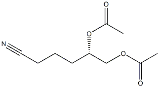 (S)-5,6-Diacetoxyhexanenitrile
