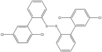 (2,5-Dichlorophenyl)phenyl persulfide Structure