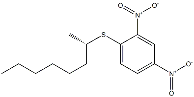 [S,(-)]-2,4-Dinitrophenyl 1-methylheptyl sulfide