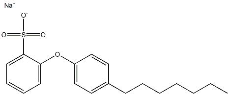 2-(4-Heptylphenoxy)benzenesulfonic acid sodium salt