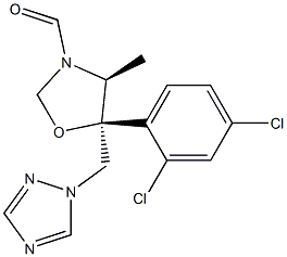 (4S,5S)-5-(2,4-Dichlorophenyl)-4-methyl-3-formyl-5-[(1H-1,2,4-triazol-1-yl)methyl]oxazolidine