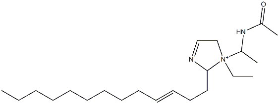 1-[1-(Acetylamino)ethyl]-1-ethyl-2-(3-tridecenyl)-3-imidazoline-1-ium