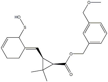 (1R,3S)-2,2-Dimethyl-3-[[(3E)-2,3,4,5-tetrahydro-2-oxothiophen]-3-ylidenemethyl]cyclopropane-1-carboxylic acid-3-(methoxymethyl)benzyl ester