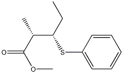 (2S,3S)-2-Methyl-3-(phenylthio)valeric acid methyl ester
