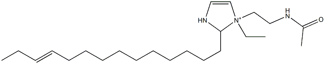 1-[2-(Acetylamino)ethyl]-1-ethyl-2-(11-tetradecenyl)-4-imidazoline-1-ium