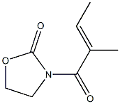 (E)-2-Methyl-1-(2-oxo-3-oxazolidinyl)-2-buten-1-one