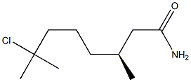 [S,(-)]-7-Chloro-3,7-dimethyloctanamide