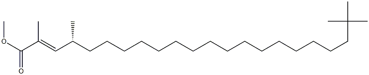 [R,E,(-)]-2,4,21,21-Tetramethyl-2-docosenoic acid methyl ester