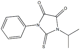 1-isopropyl-3-phenyl-2-thioxoimidazolidine-4,5-dione