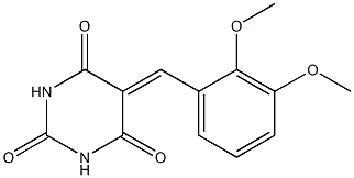 5-(2,3-dimethoxybenzylidene)hexahydropyrimidine-2,4,6-trione
