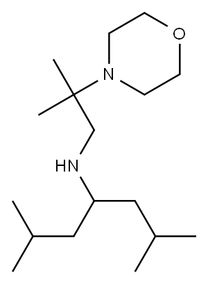 (2,6-dimethylheptan-4-yl)[2-methyl-2-(morpholin-4-yl)propyl]amine