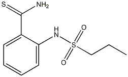 2-[(propylsulfonyl)amino]benzenecarbothioamide