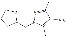 3,5-dimethyl-1-(oxolan-2-ylmethyl)-1H-pyrazol-4-amine