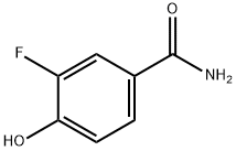 3-氟-4-羟基苯甲酰胺 结构式