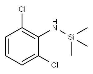 2,6-二氯-N-三甲基硅基胺, 115910-92-4, 结构式