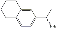 (1S)-1-(5,6,7,8-TETRAHYDRONAPHTHALEN-2-YL)ETHANAMINE Structure