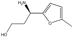 (3R)-3-AMINO-3-(5-METHYL(2-FURYL))PROPAN-1-OL Structure