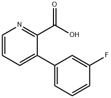 3-(3-Fluorophenyl)picolinic acid Structure