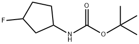tert-butyl (3-fluorocyclopentyl)carbamate