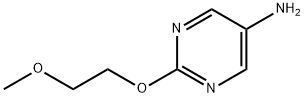 2-(2-methoxyethoxy)pyrimidin-5-amine 结构式