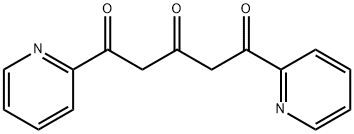 1,5-bis(pyridin-2-yl)pentane-1,3,5-trione 结构式