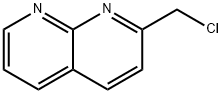 2-(氯甲基)-1,8-二氮杂萘 结构式