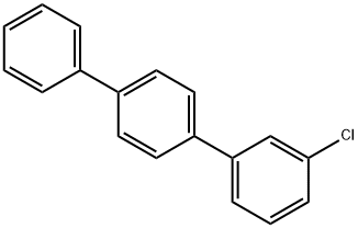 3-氯-1,1'4',1''-三联苯 结构式