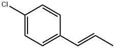 Benzene, 1-chloro-4-(1E)-1-propen-1-yl- Structure