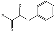 Ethanethioic acid, 2-chloro-2-oxo-, S-phenyl ester Structure