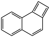 シクロブタ[a]ナフタレン 化学構造式