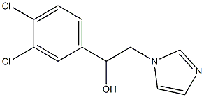 1-(3,4-dichlorophenyl)-2-(1H-imidazol-1-yl)ethanol, 27523-05-3, 结构式