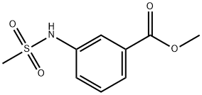 methyl 3-(methylsulfonamido)benzoate Structure