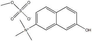 N,N,N-三甲基-2-胺基-7-羟基萘,硫酸甲酯盐(1:1), 377734-55-9, 结构式