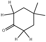 4,4-二甲基-环己酮-2,2,6,6,-D4 结构式
