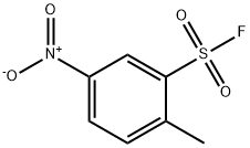 Benzenesulfonyl fluoride, 2-methyl-5-nitro- Structure