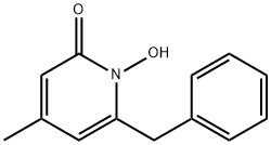 1-Hydroxy-4-methyl-6-(phenylmethyl)-2-(1H)pyridinone Structure