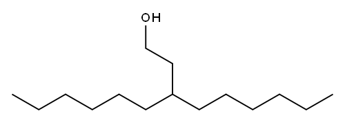 3-hexylnonan-1-ol Structure