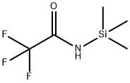 2,2,2-トリフルオロ-N-(トリメチルシリル)アセトアミド 化学構造式